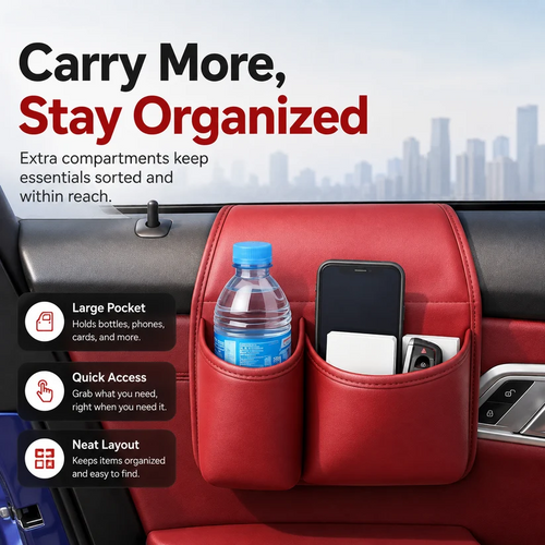 Zincveil Car Door Storage Pocket Organizer