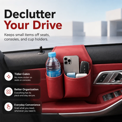 Zincveil Car Door Storage Pocket Organizer
