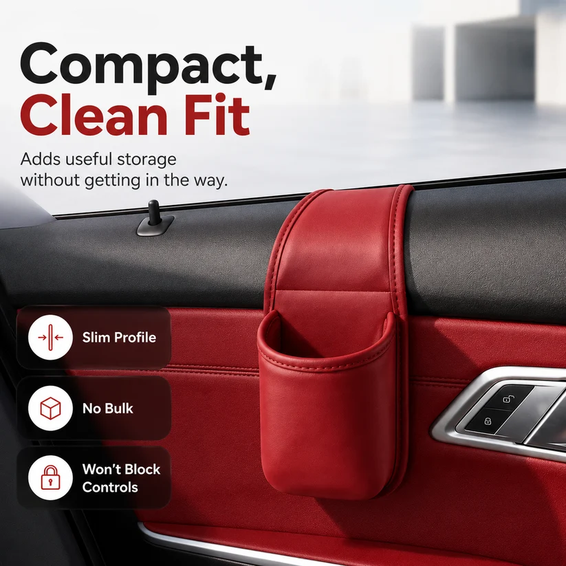 Zincveil Car Door Storage Pocket Organizer
