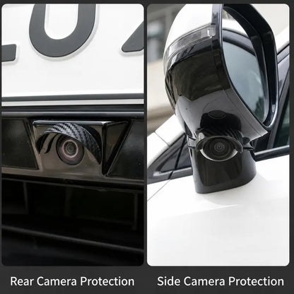Zincveil Four-piece car camera rain cover set