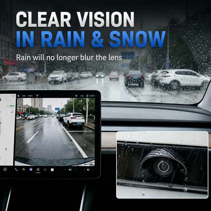 Zincveil Four-piece car camera rain cover set