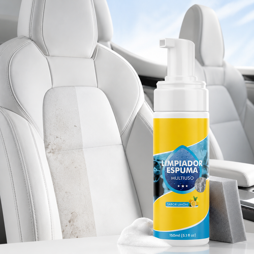 Zincveil Multi-Enzyme Foam Spray Cleaner - Heavy Duty Deep Cleaning Car Detailing Products